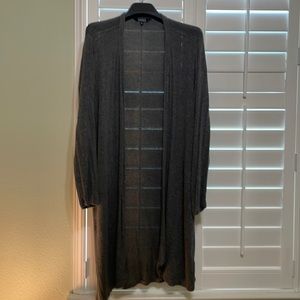 EUC! Grey Lightweight Long Cardigan